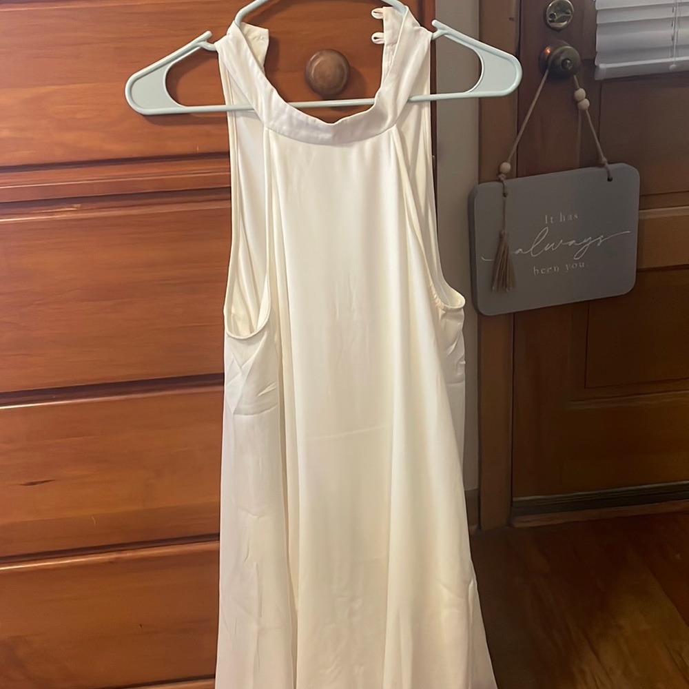 White Lulu’s Halter Dress